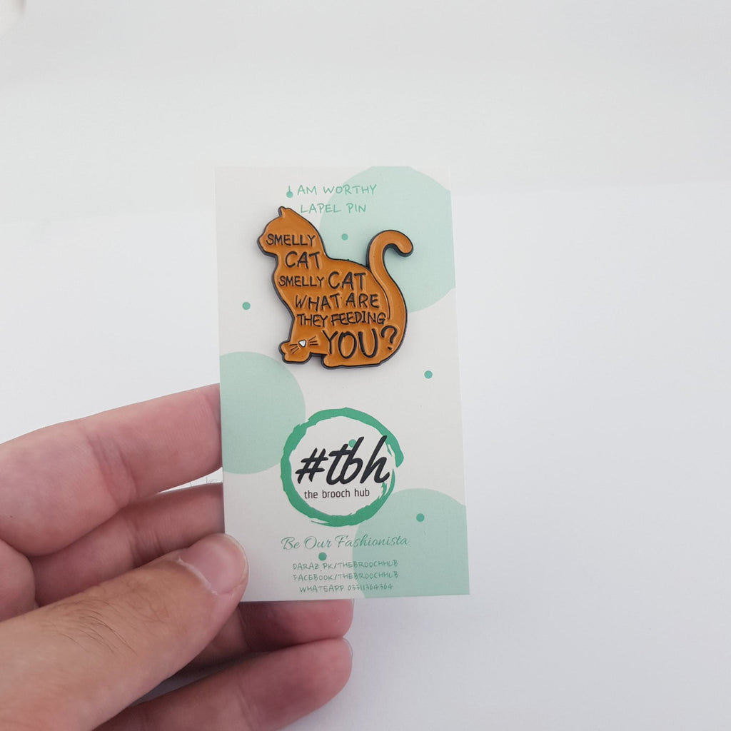 SMELLY CAT LAPEL PIN