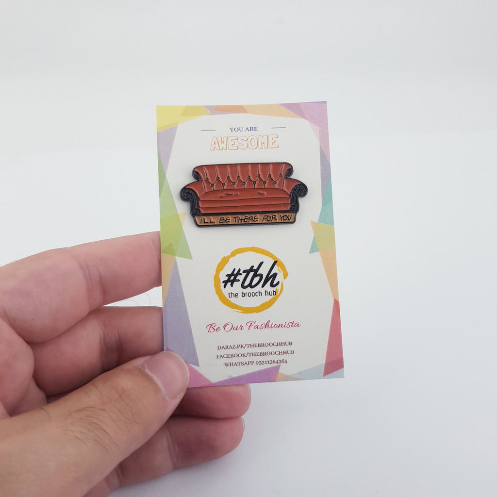 F.R.I.E.N.D.S. I'LL BE THERE FOR YOU LAPEL PIN