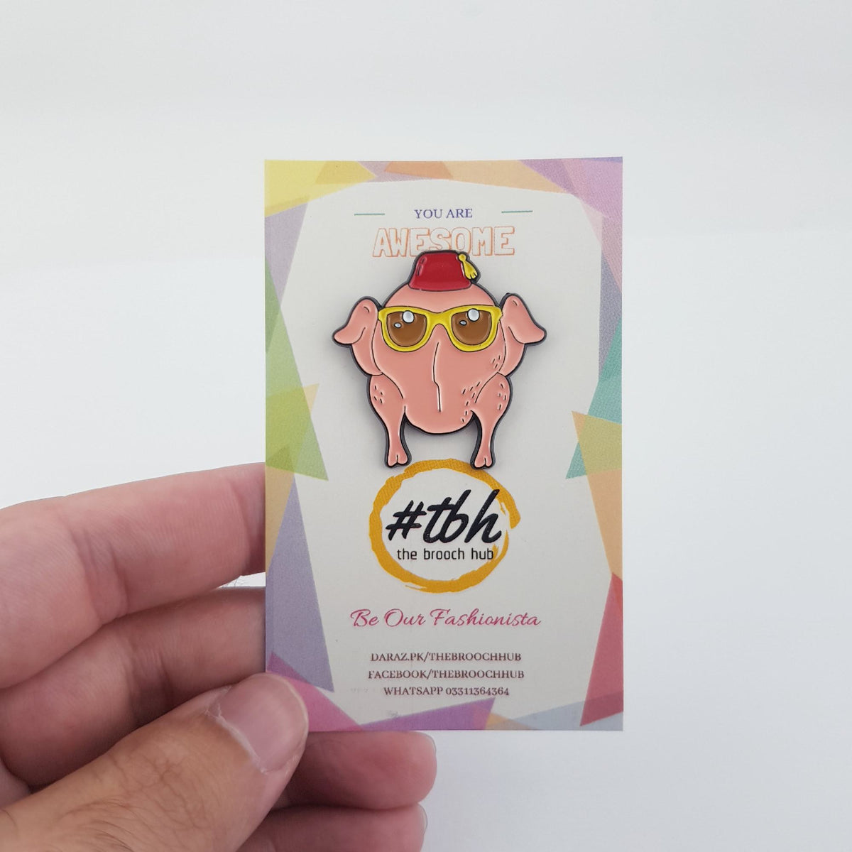 COOL TURKEY LAPEL PIN