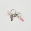 SALON CHIC HAIR TOOLS KEYCHAIN - PINK