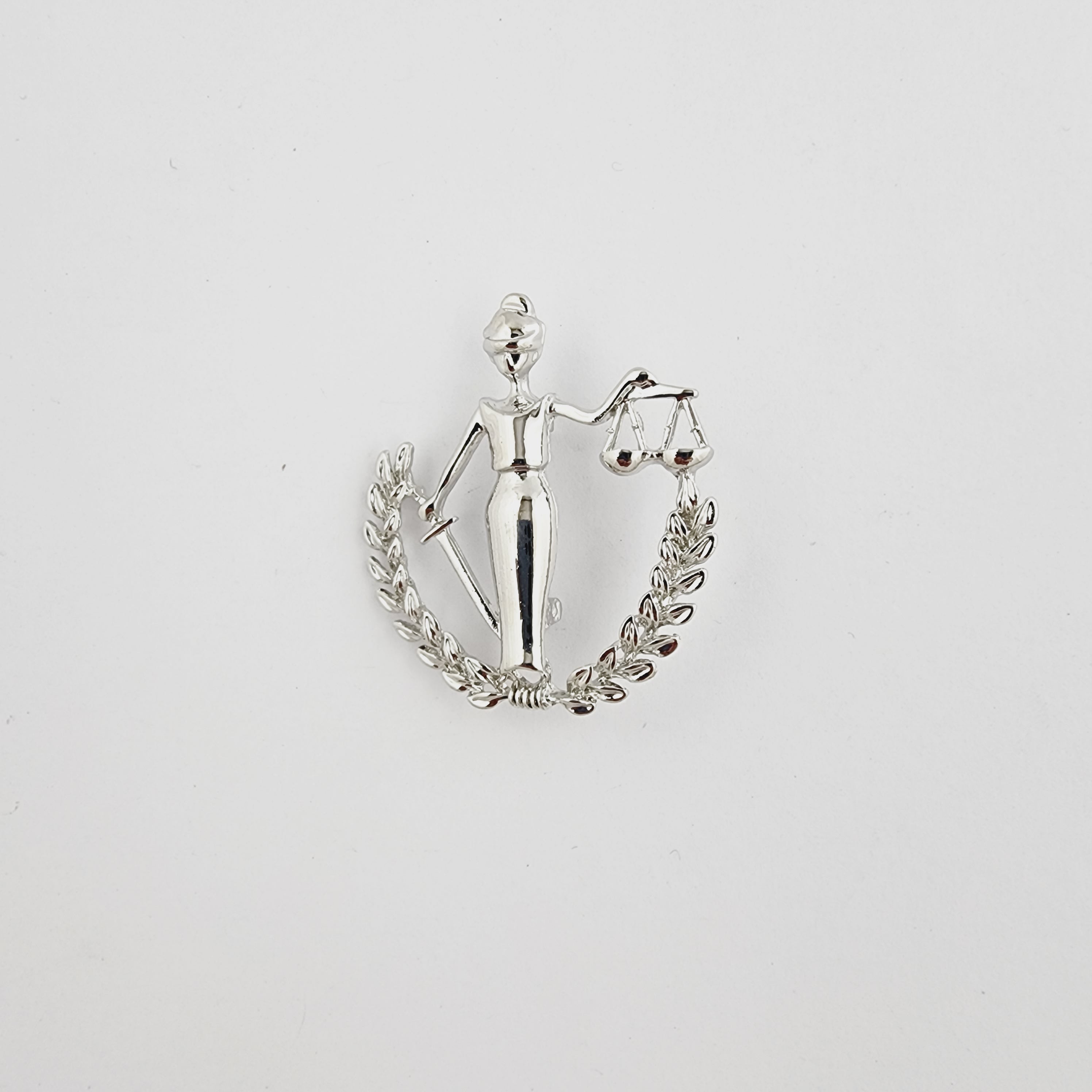 LADY JUSTICE - FRESH SILVER