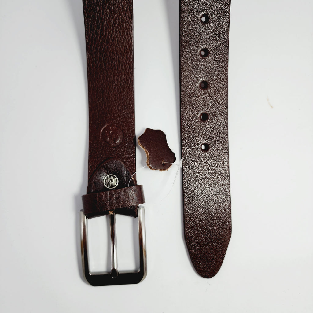LEATHER BELT - COFFEE