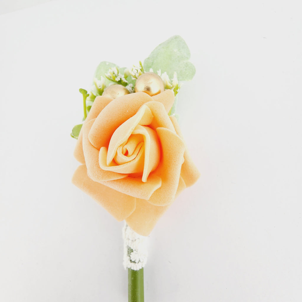 CAMELLIA - FAINT ORANGE