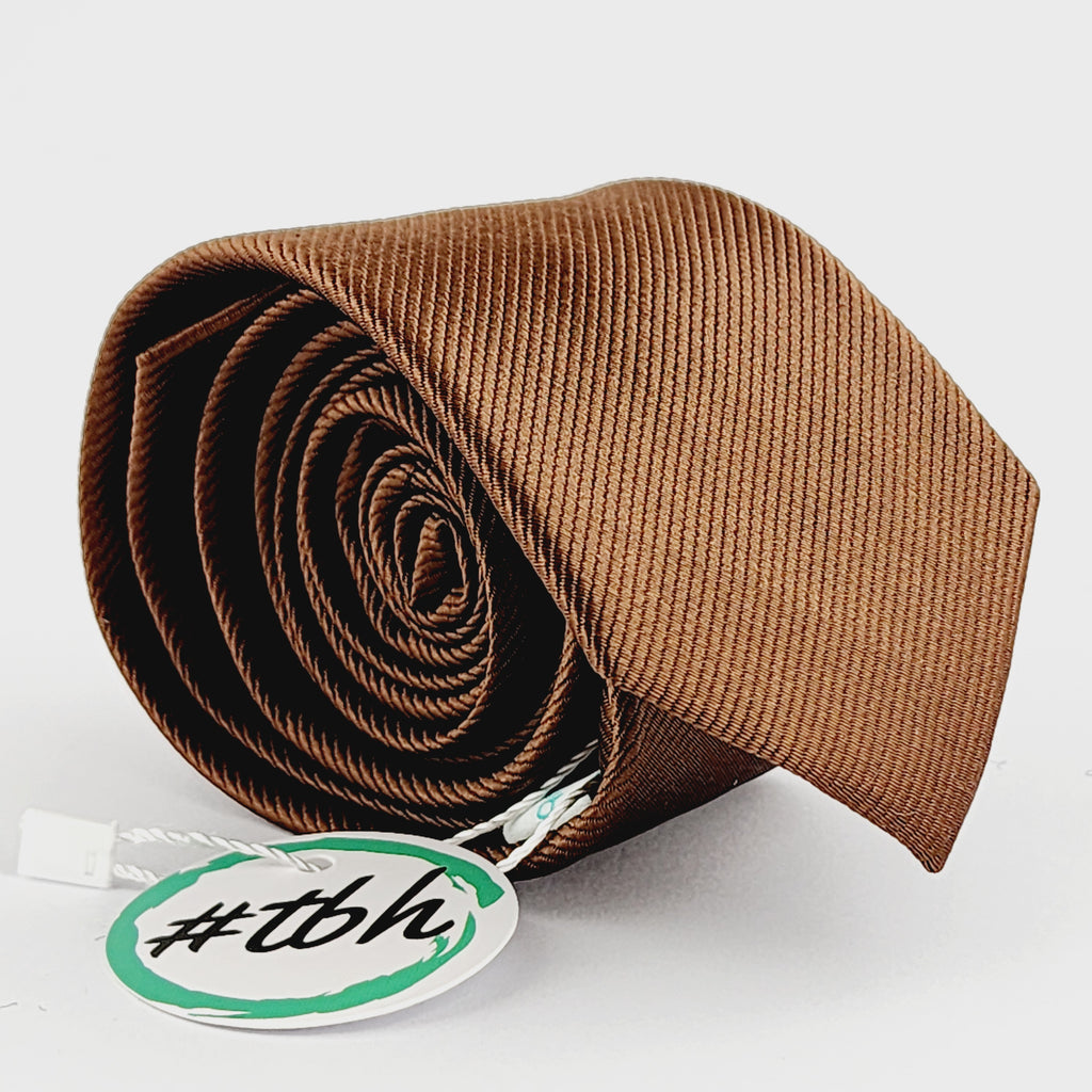 NECKTIE - NS06017 - BROWN