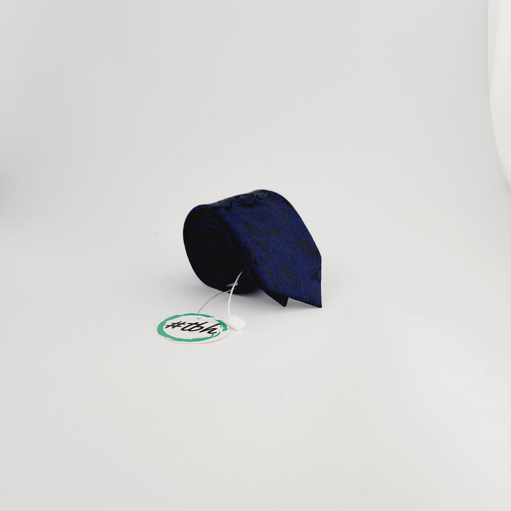 NECKTIE - NS06021 - NAVY BLUE