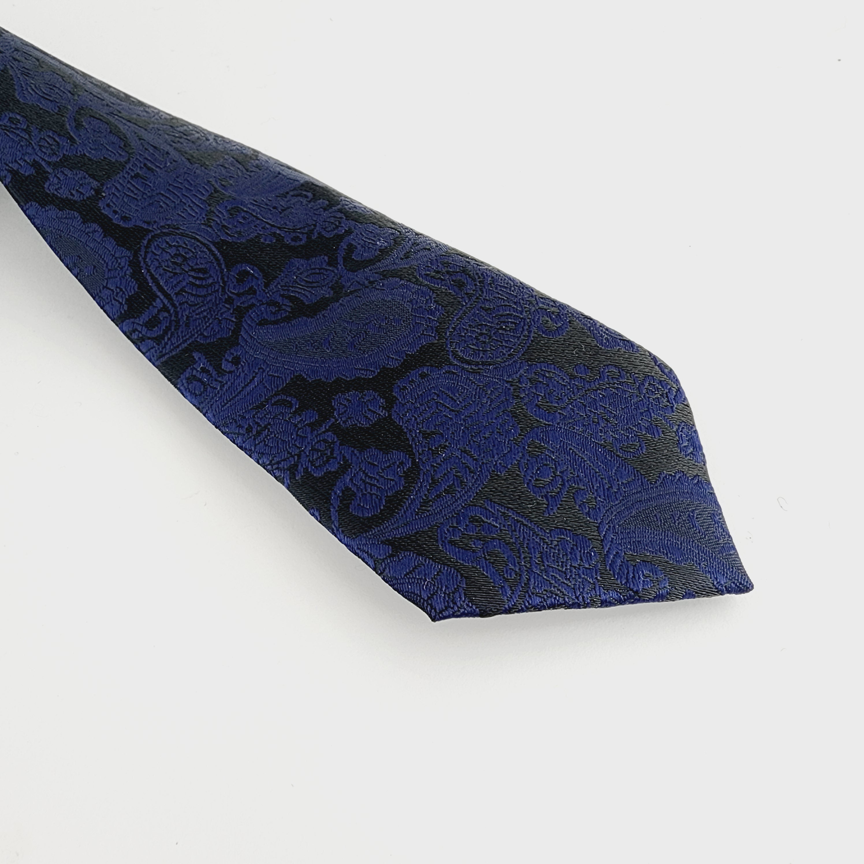 NECKTIE - NS06021 - NAVY BLUE