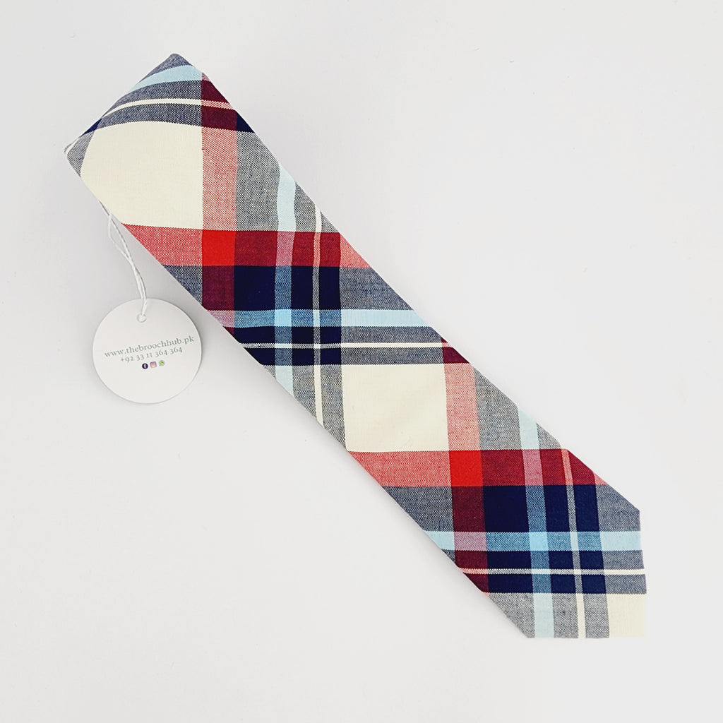 CHIC CHECK SLIM TIE
