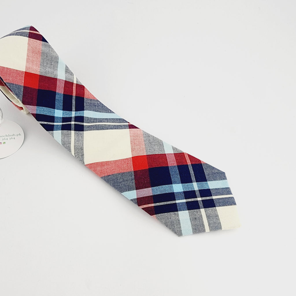 CHIC CHECK SLIM TIE