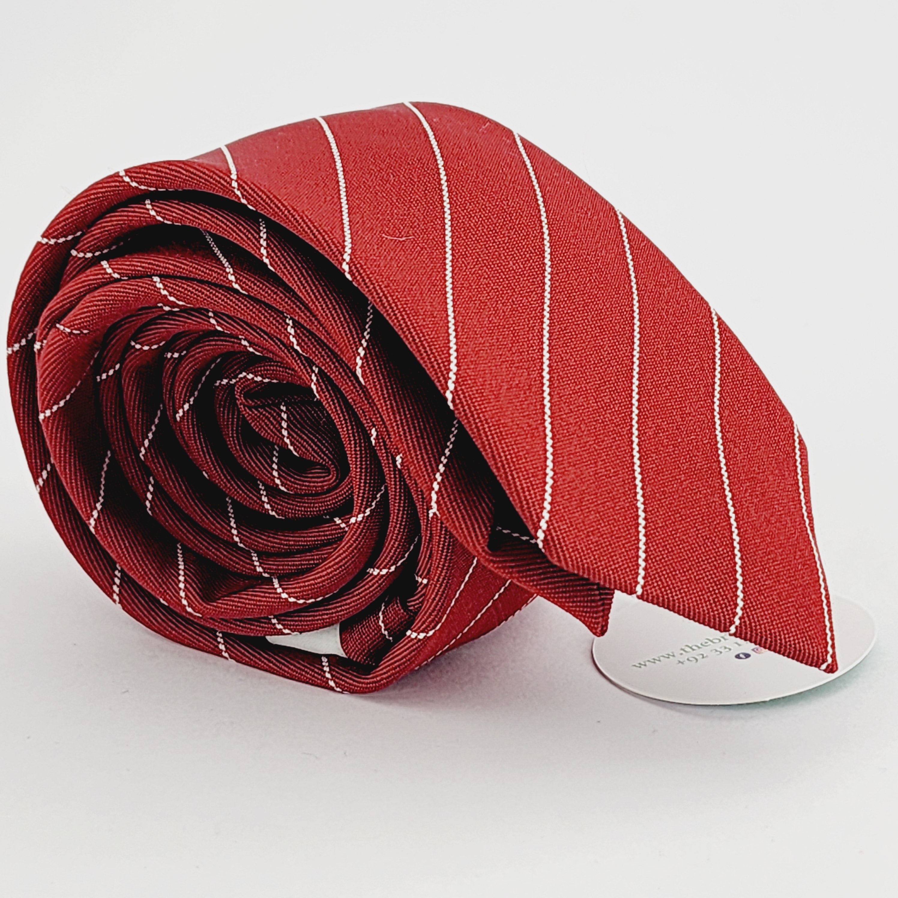 NECKTIE - NS06020 - MAROON