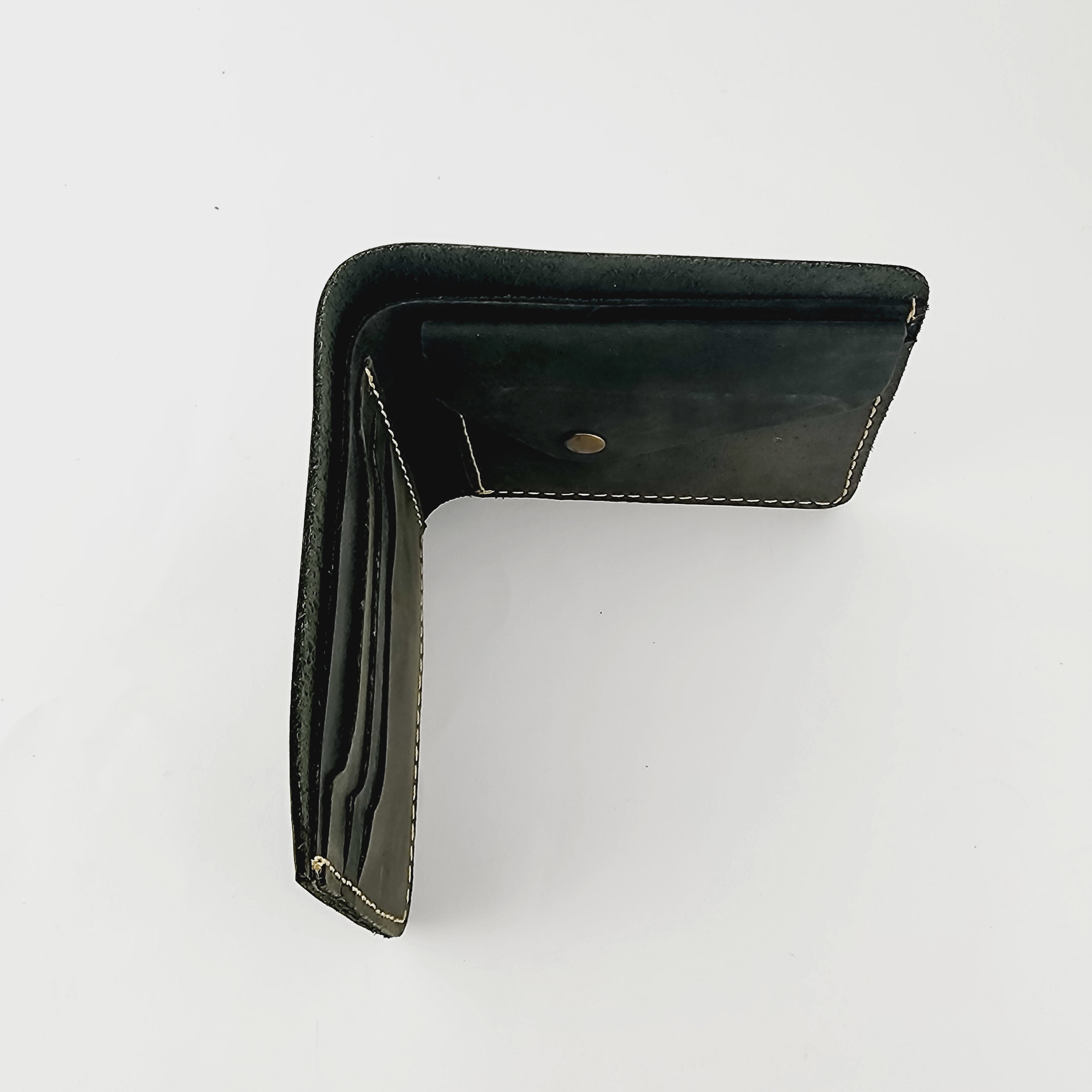 LEATHER WALLET - LW005 - OLIVE