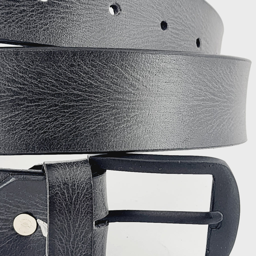 LEATHER BELT - PREMIUM - BLACK