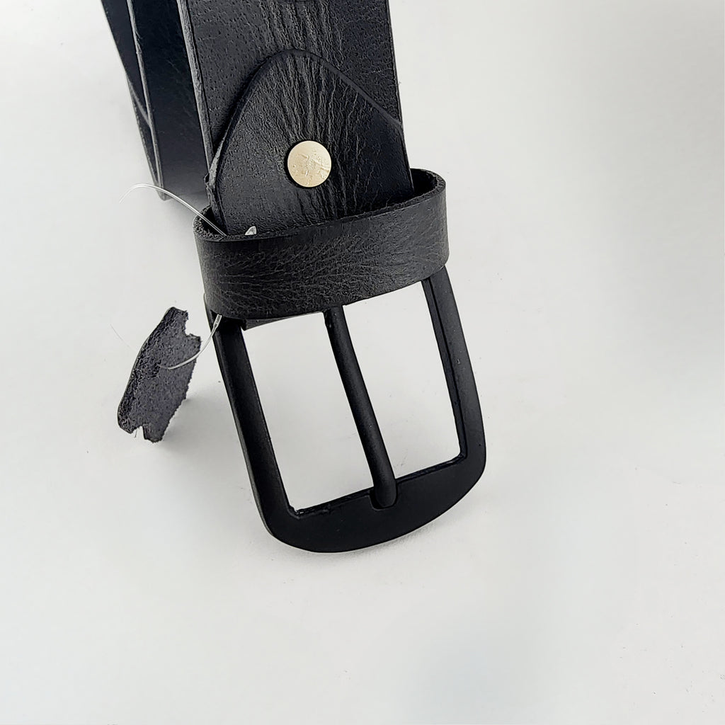 LEATHER BELT - PREMIUM - BLACK
