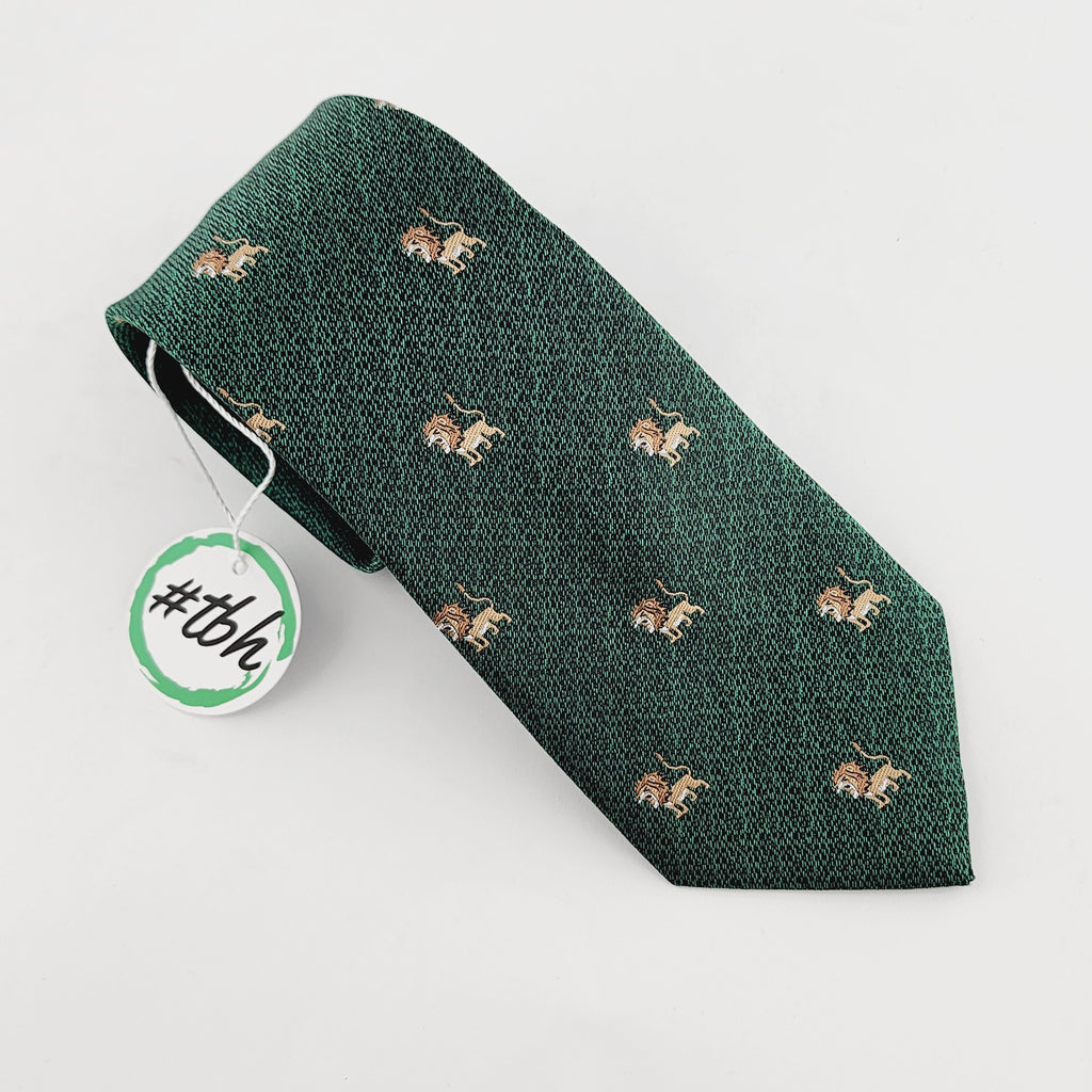 ICONIC ELEGANCE TIE GREEN