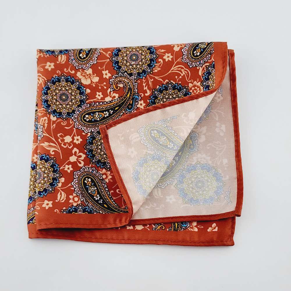 RUST PAISLAY ROYAL GIFT SET