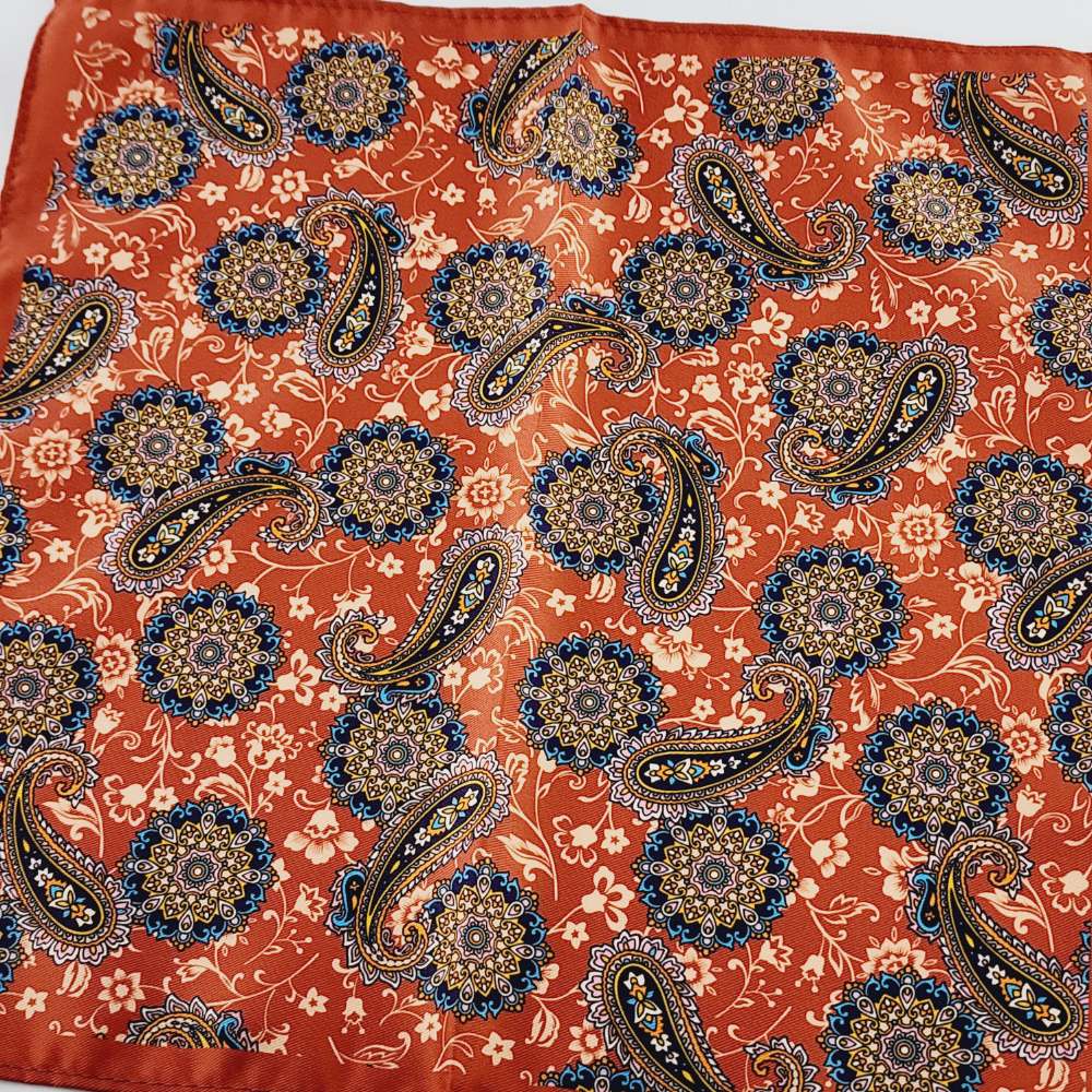 RUST PAISLAY ROYAL GIFT SET