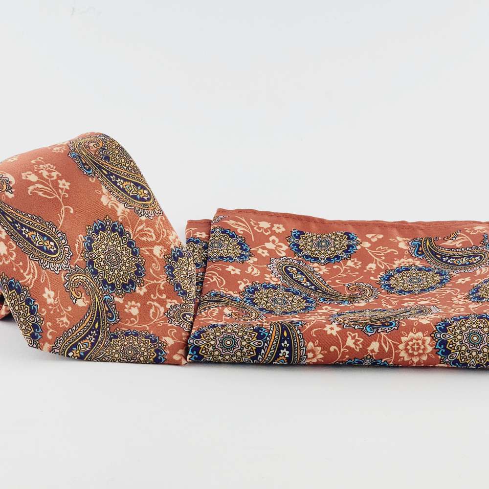 RUST PAISLAY ROYAL GIFT SET