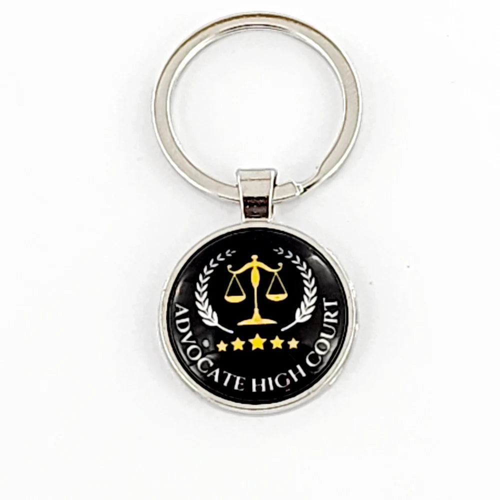 KEYCHAIN - ADVOCATE HIGHT COURT - BLACK