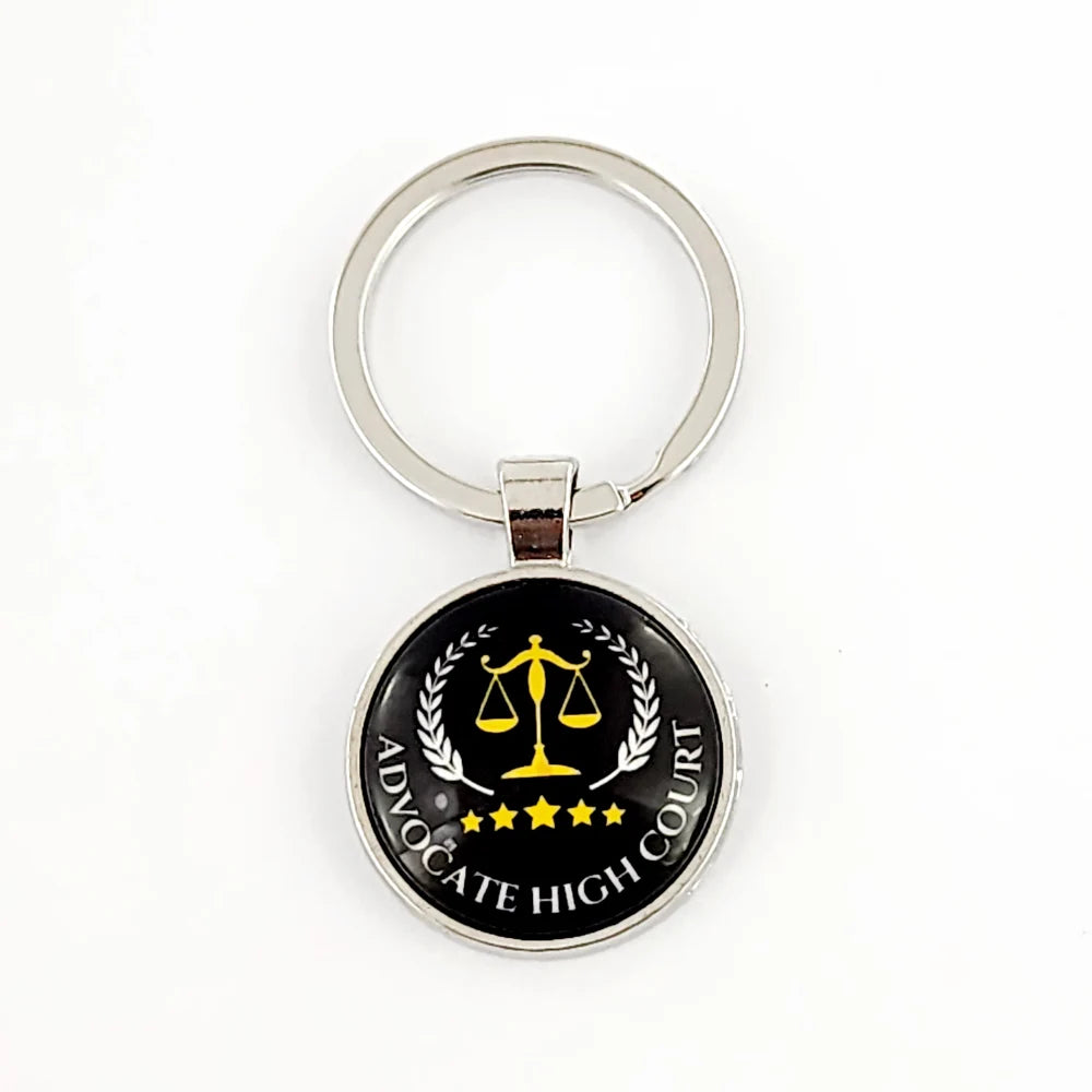 KEYCHAIN - ADVOCATE HIGHT COURT - BLACK