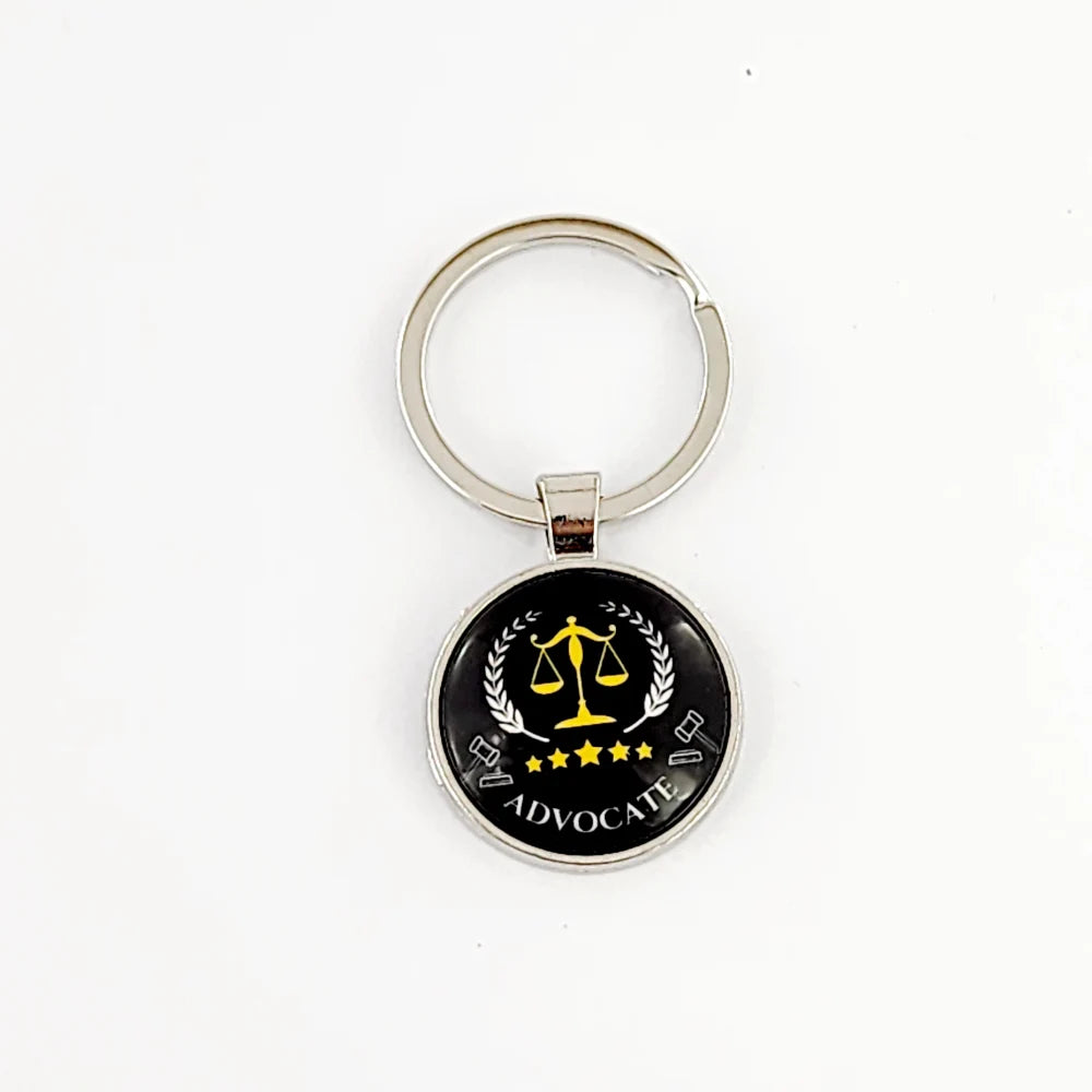 KEYCHAIN - ADVOCATE - BLACK