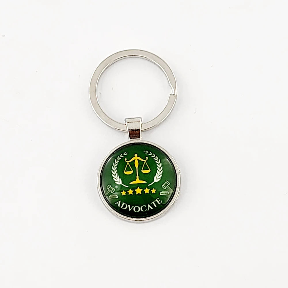 KEYCHAIN - ADVOCATE - GREEN