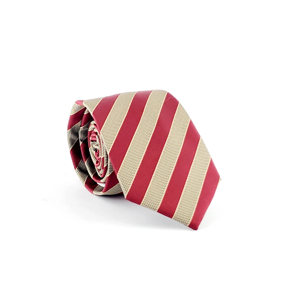 THE GATSBY STRIPE - MAROON