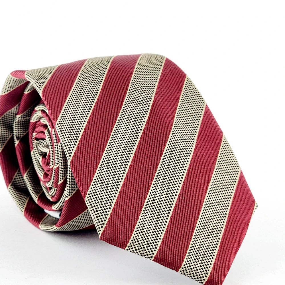 THE GATSBY STRIPE - MAROON