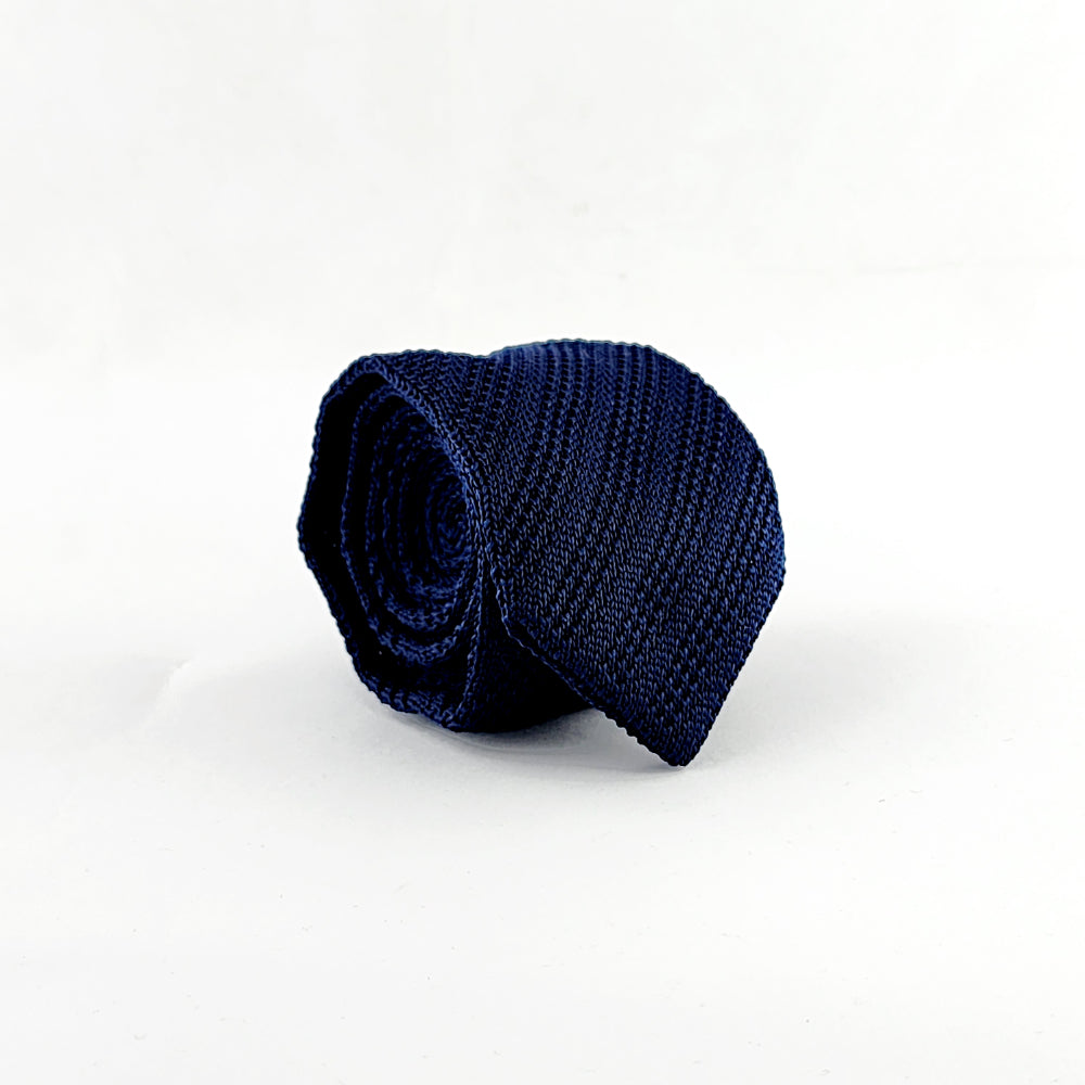 THE SAVILE KNIT - NAVY BLUE