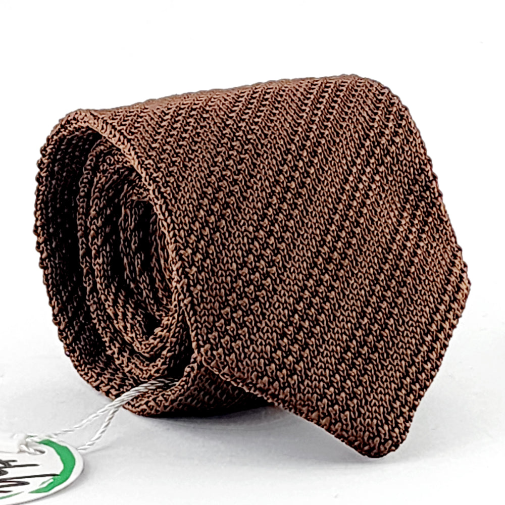 THE SAVILE KNIT - BROWN