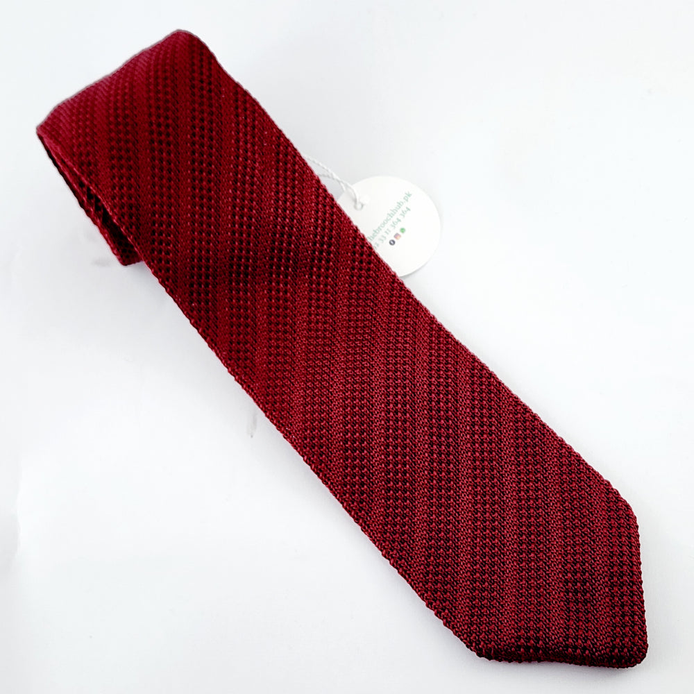 THE SAVILE KNIT - MAROON