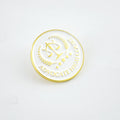 ADVOCATE HIGH COURT ENAMEL PIN - WHITE