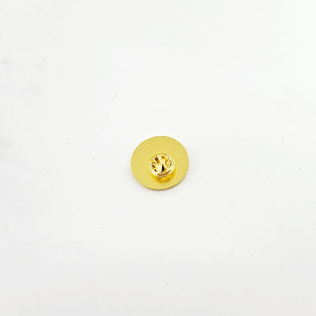 ADVOCATE HIGH COURT ENAMEL PIN - WHITE