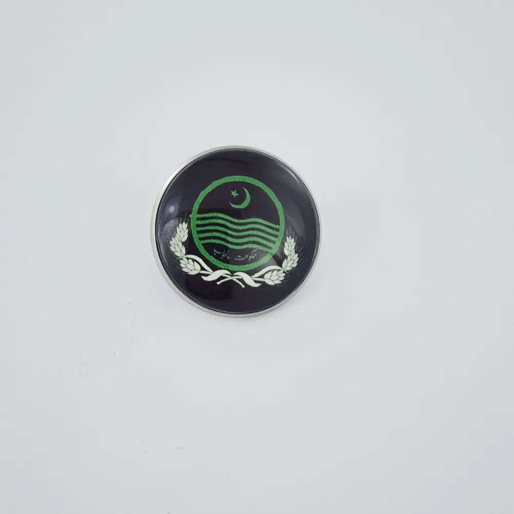BROOCH - GOVT OF PUBJAB BLACK