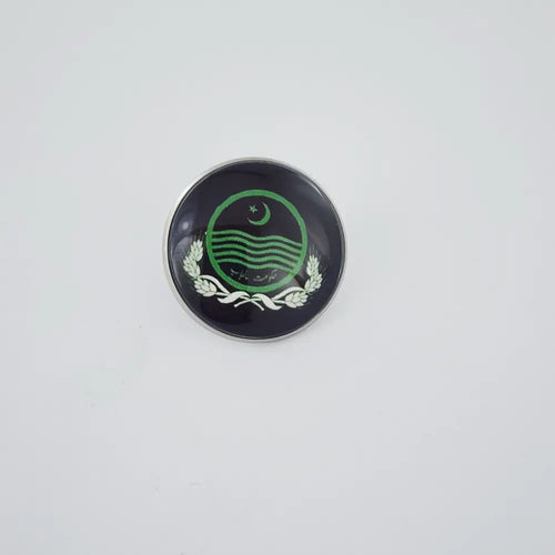 BROOCH - GOVT OF PUBJAB BLACK