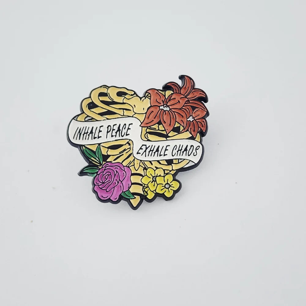 INHALE PEACE, EXHALE CHAOS