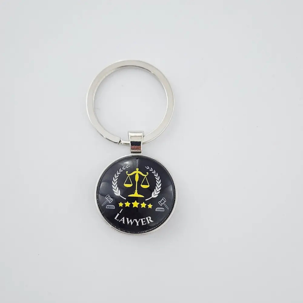 KEYCHAIN FOR LAWYER - BLACK