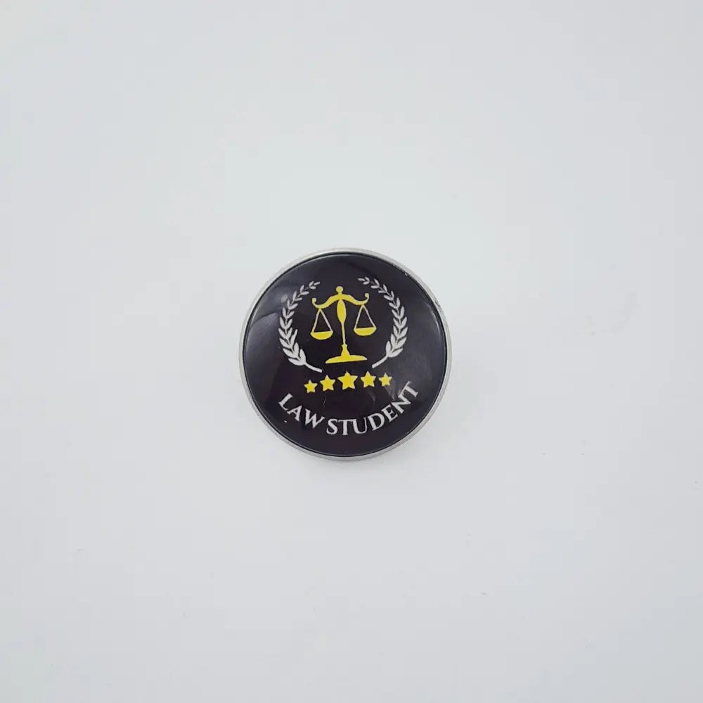 BROOCH FOR LAW STUDENTS - BLACK