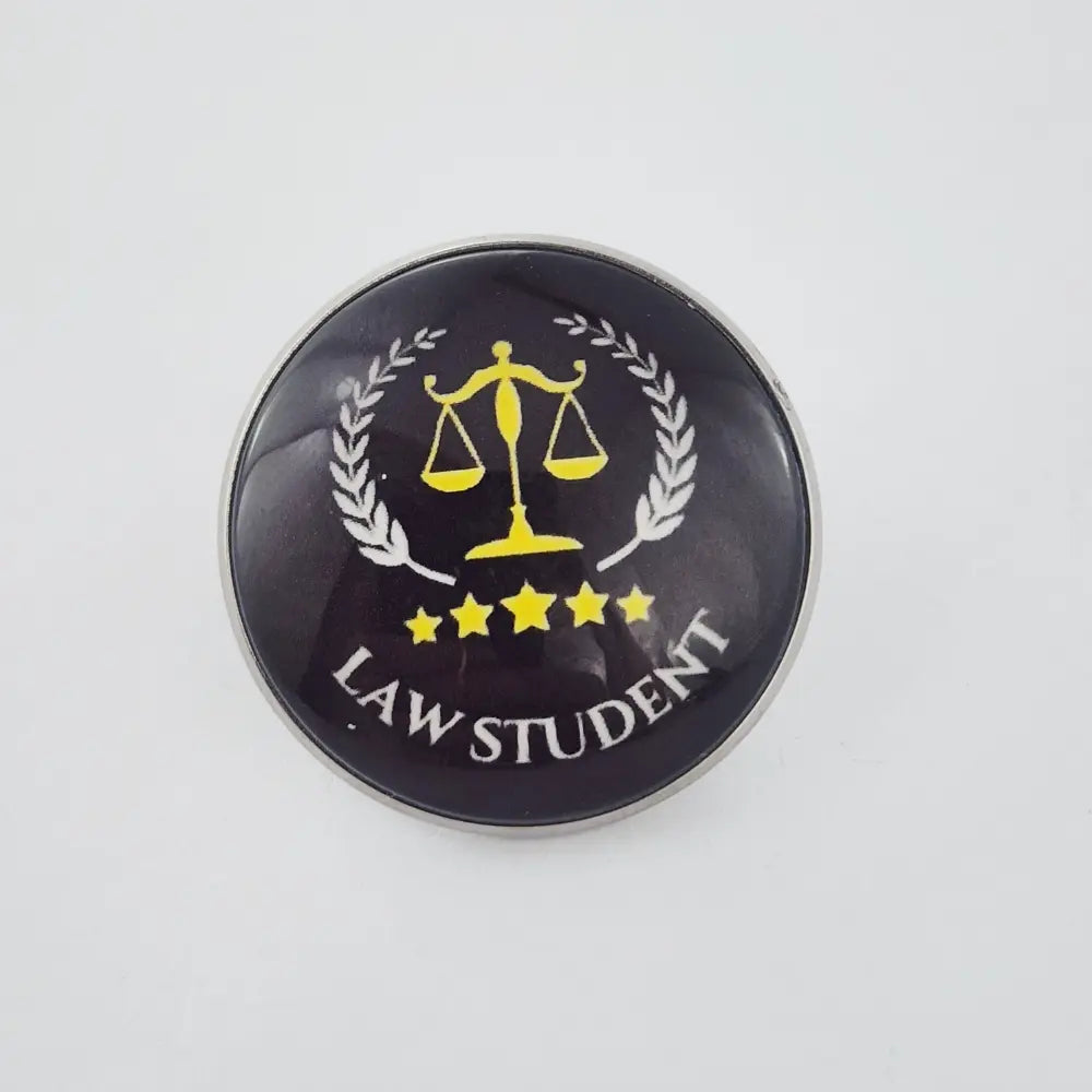 BROOCH FOR LAW STUDENTS - BLACK