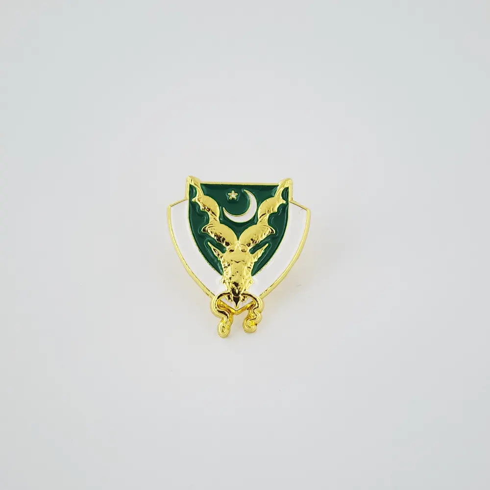 MARKHOR - ENAMEL PIN - FRESH GOLD