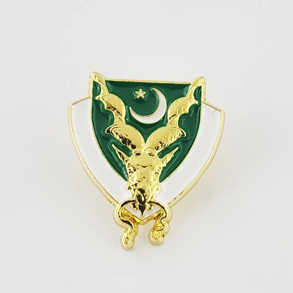 MARKHOR - ENAMEL PIN - FRESH GOLD