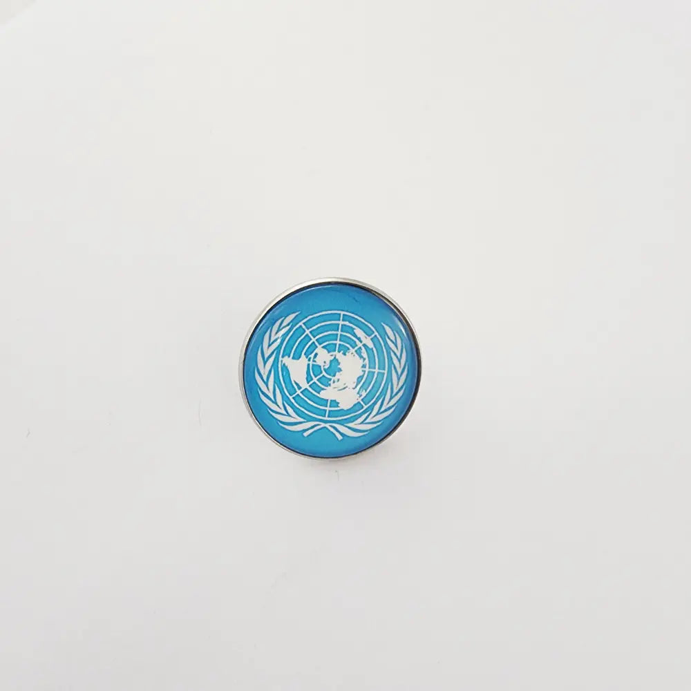 BROOCH - UNO - BLUE