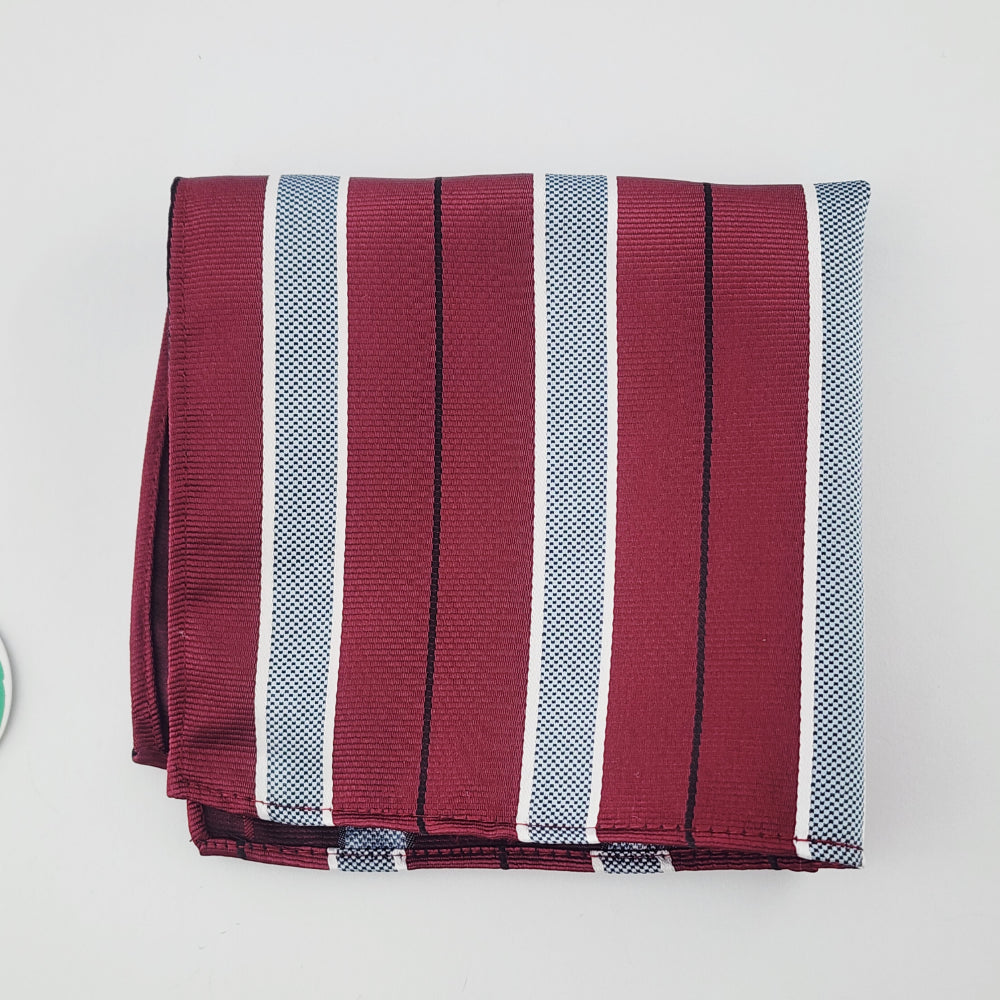 CRIMSON IVORY STRIPE