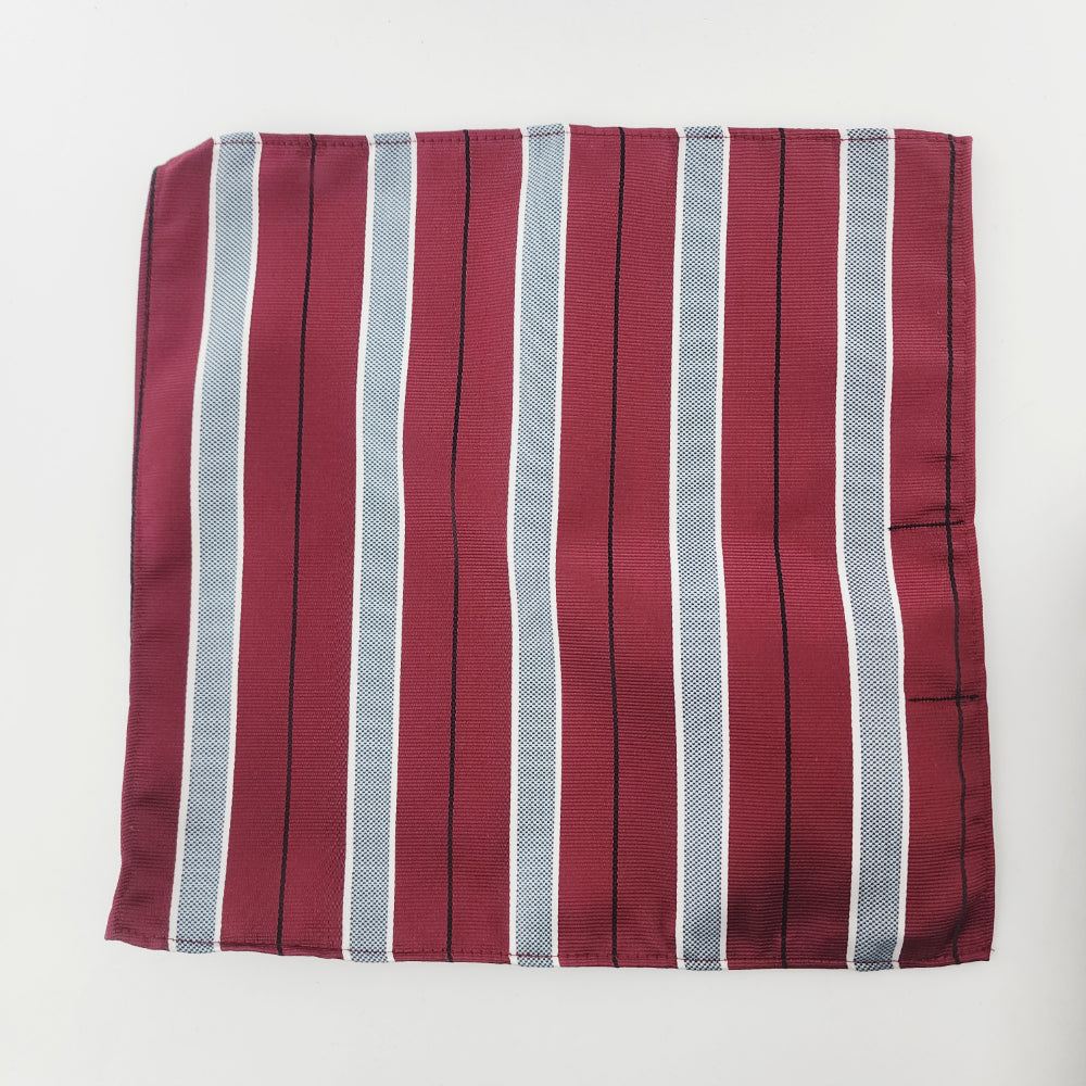 CRIMSON IVORY STRIPE