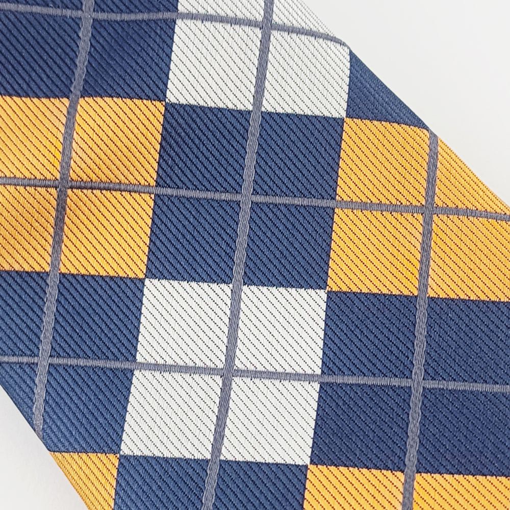 EXECUTIVE NAVY & GOLD CHECK