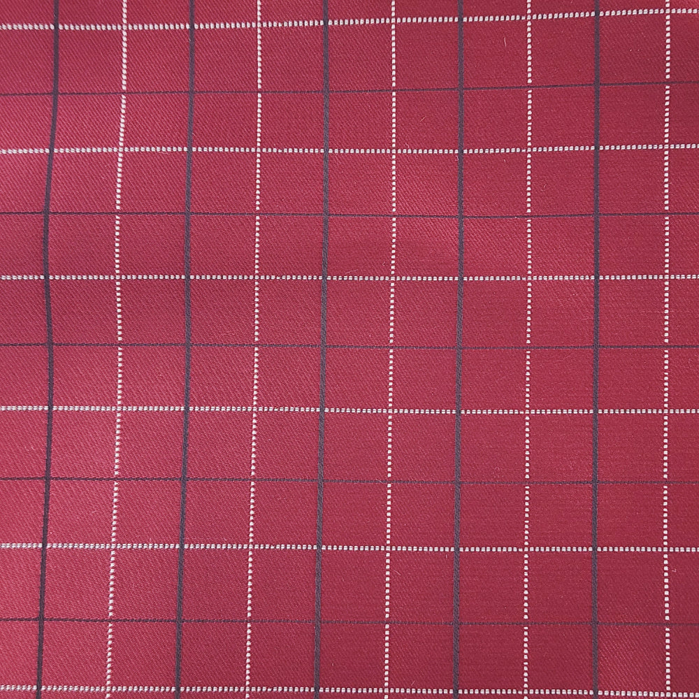 RUBY GRID POCKETSQUARE