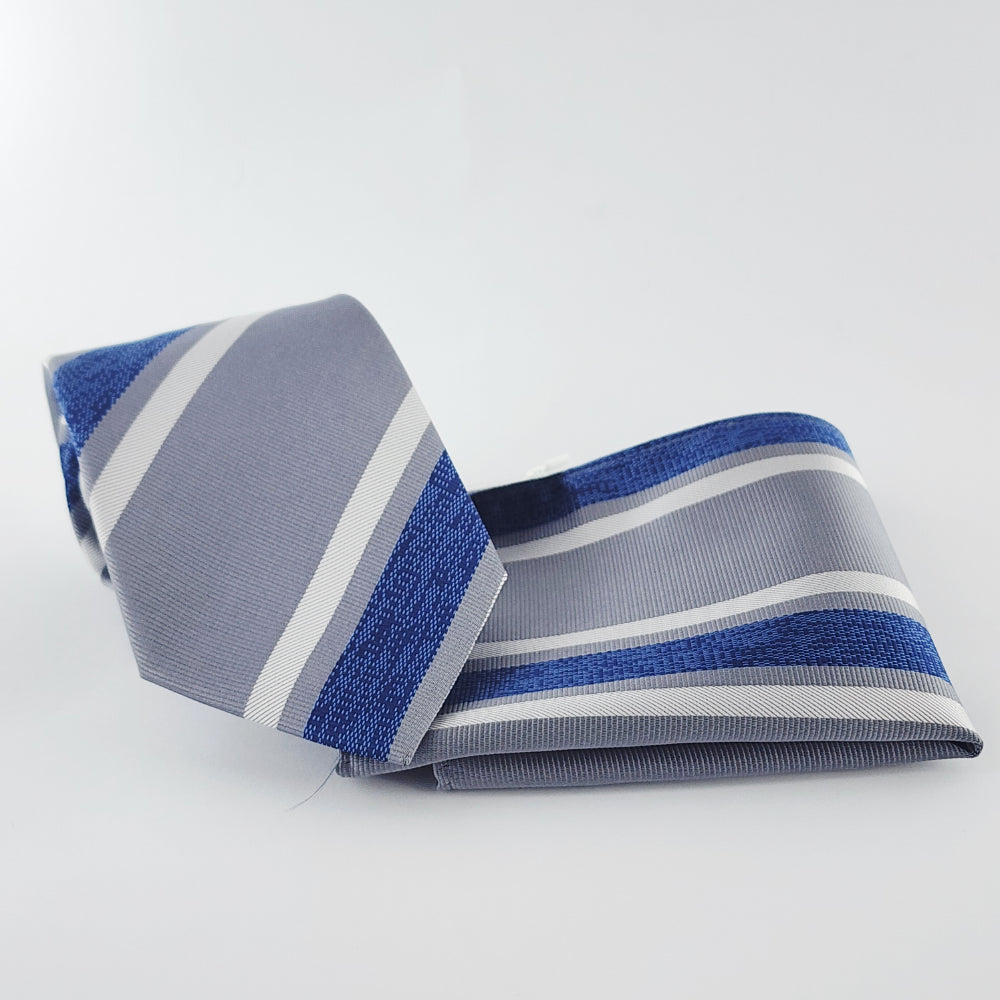 STEEL BLUE STRIPE SET