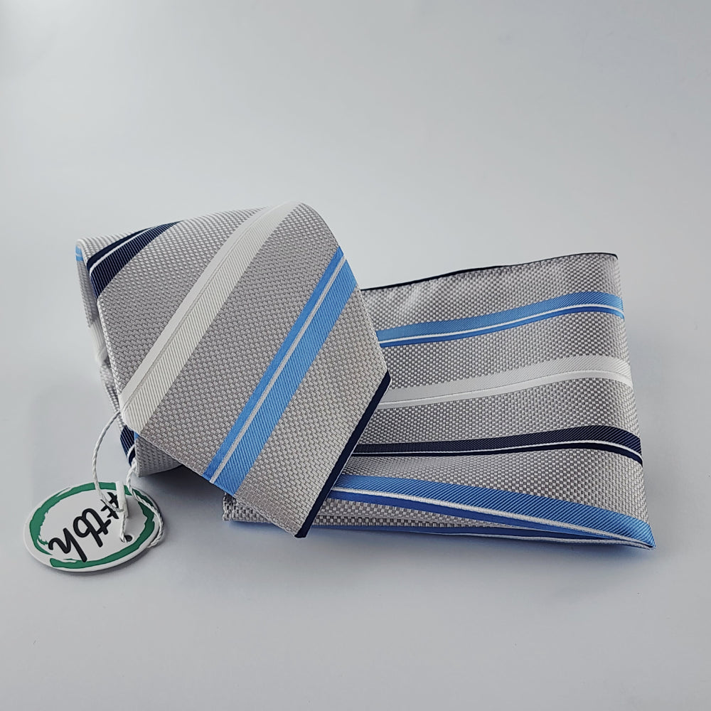 SILVER SKY STRIPE SET