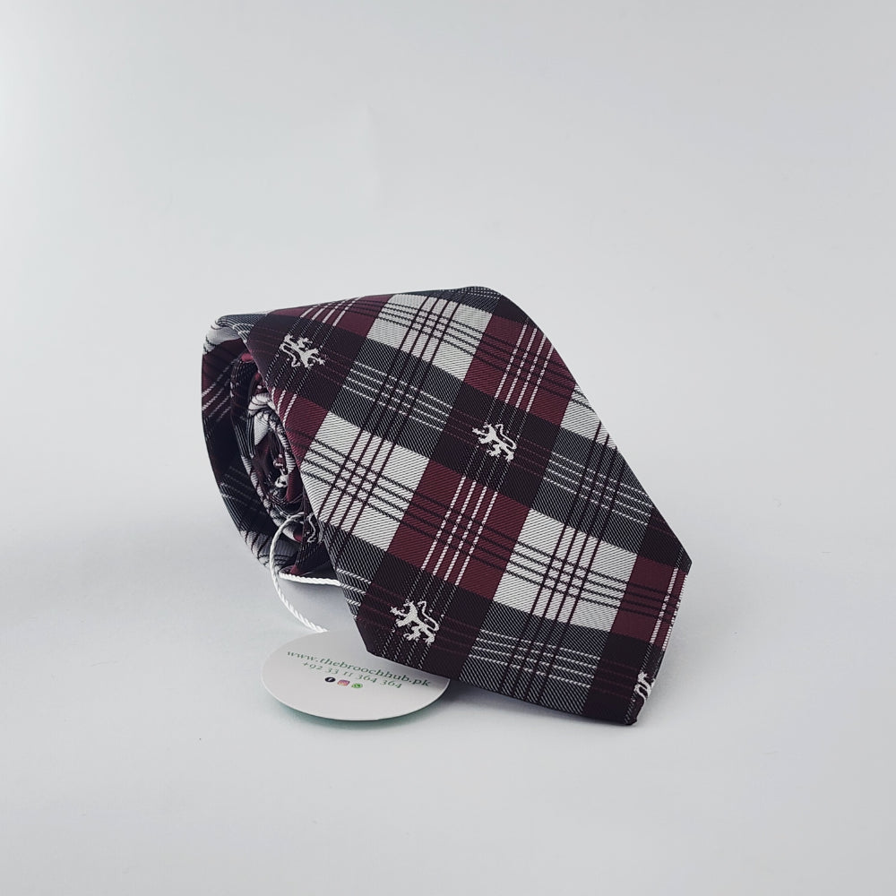 CROWN PLAID BURGUNDY