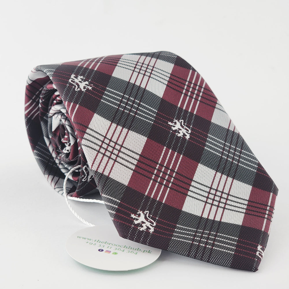 CROWN PLAID BURGUNDY