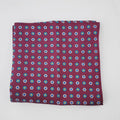 BURGUNDY BLOOM POCKETSQUARE