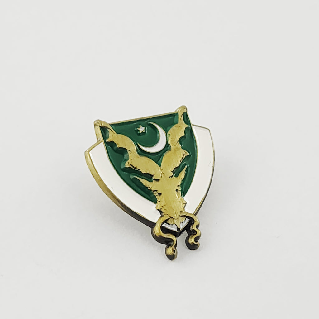 MARKHOR - ENAMEL PIN - ANTIQUE GOLD
